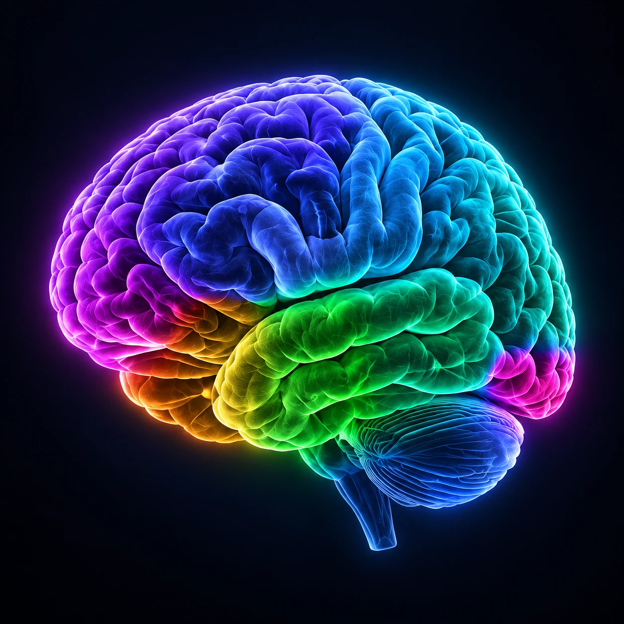 The Company Brain, with each department on the lobe it owns